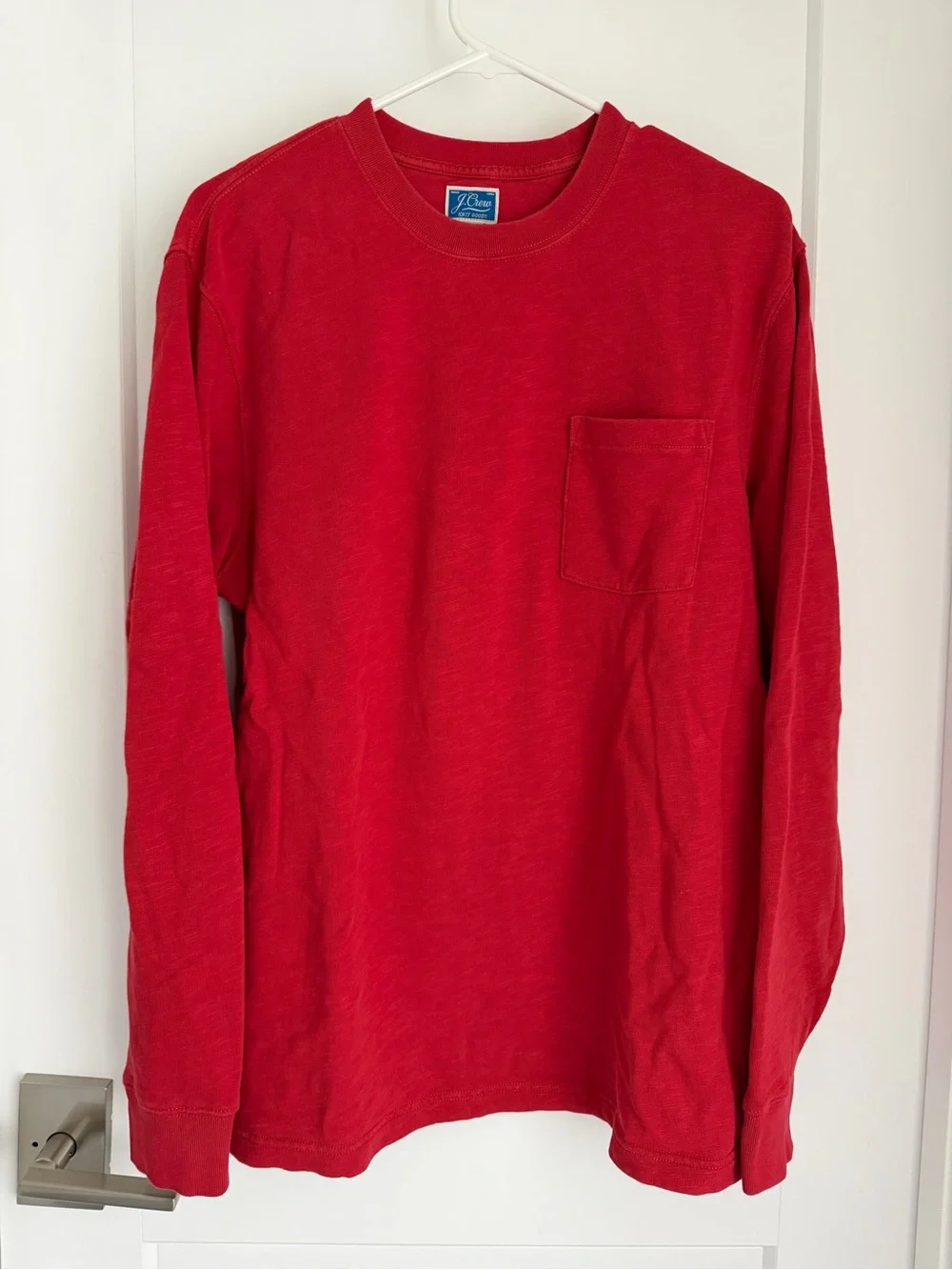 J. Crew Men’s Cotton Sweatshirt - Red